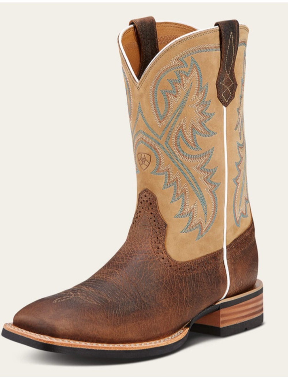 Ariat Men’s Quickdraw Western Cowboy Boot in Brown size 12